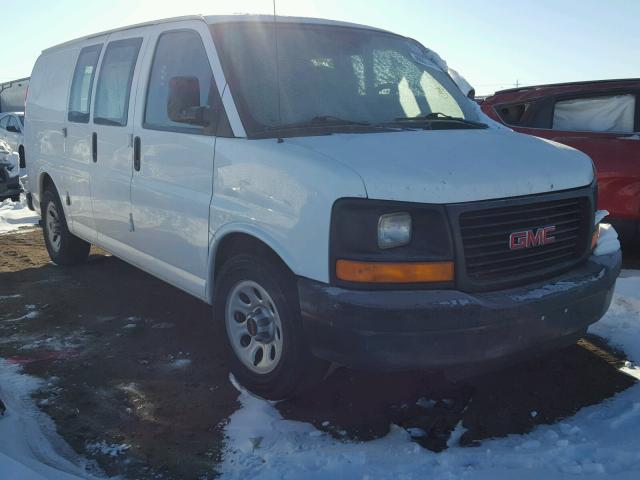 1GTFH154191134124 - 2009 GMC SAVANA G15 WHITE photo 1