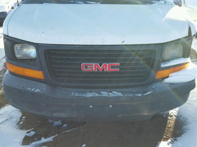 1GTFH154191134124 - 2009 GMC SAVANA G15 WHITE photo 7