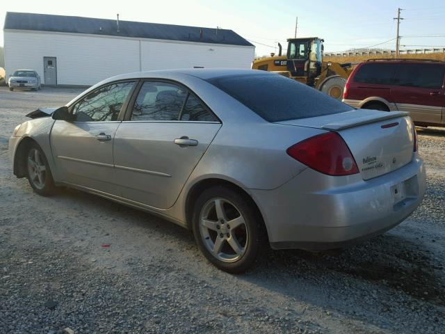 1G2ZG58N174202370 - 2007 PONTIAC G6 BASE SILVER photo 3