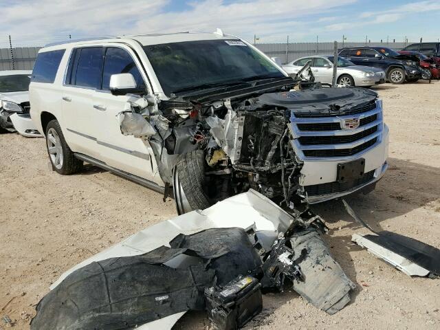 1GYS4TKJ4FR644149 - 2015 CADILLAC ESCALADE E WHITE photo 1