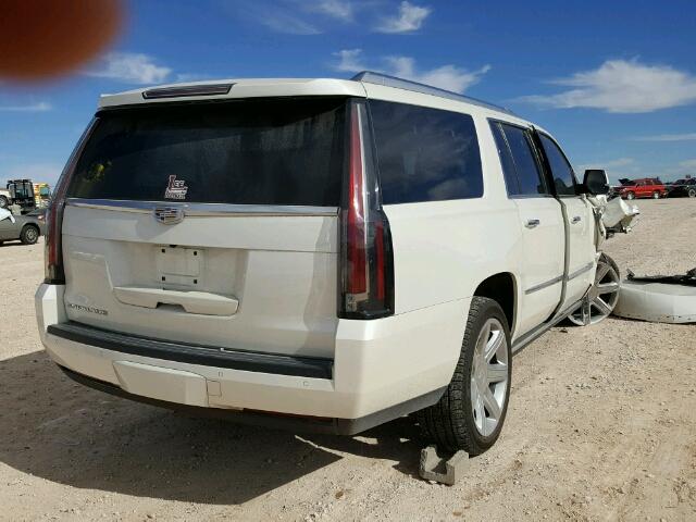 1GYS4TKJ4FR644149 - 2015 CADILLAC ESCALADE E WHITE photo 4