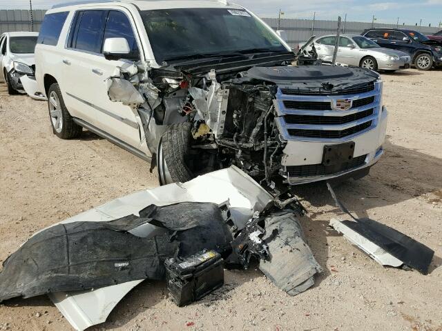 1GYS4TKJ4FR644149 - 2015 CADILLAC ESCALADE E WHITE photo 9