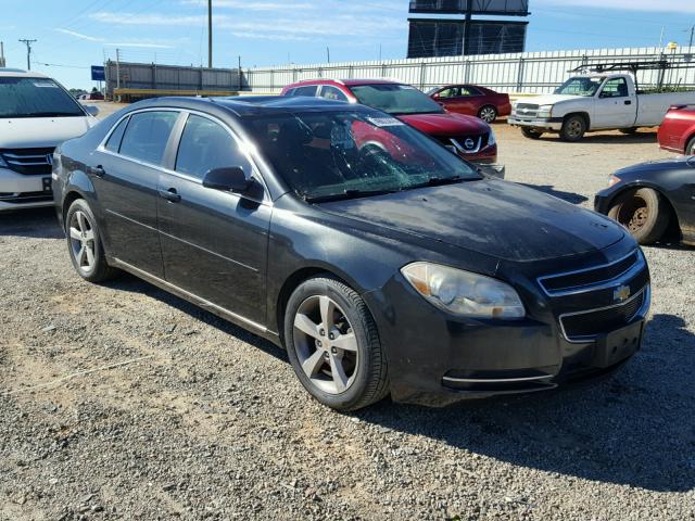 1G1ZC5E18BF352779 - 2011 CHEVROLET MALIBU 1LT BLACK photo 1