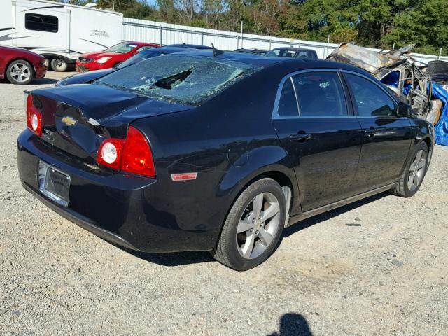 1G1ZC5E18BF352779 - 2011 CHEVROLET MALIBU 1LT BLACK photo 4