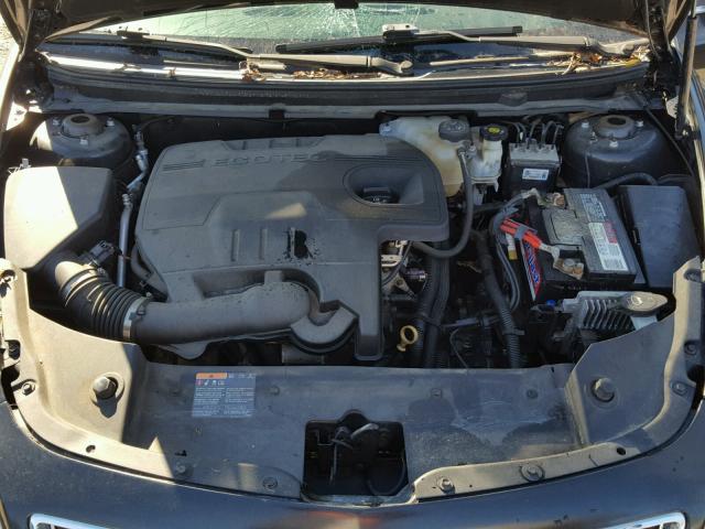 1G1ZC5E18BF352779 - 2011 CHEVROLET MALIBU 1LT BLACK photo 7
