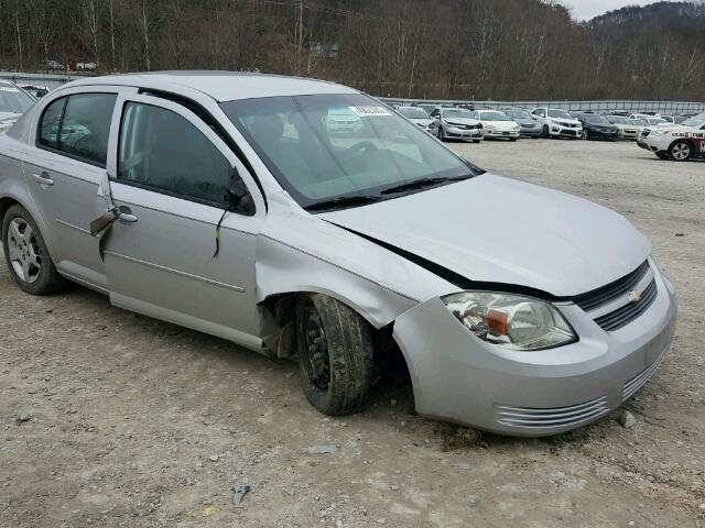 1G1AL58F187153256 - 2008 CHEVROLET COBALT LT SILVER photo 9