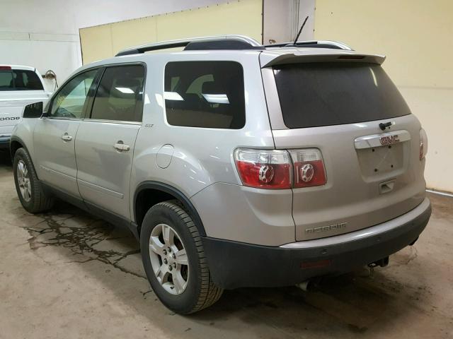 1GKER237X8J294520 - 2008 GMC ACADIA SLT 银色 照片 3