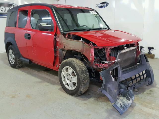 5J6YH18386L002435 - 2006 HONDA ELEMENT LX RED photo 1