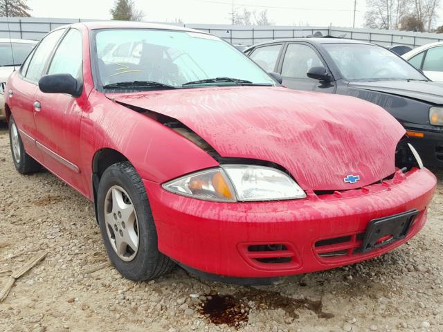 1G1JC524727334392 - 2002 CHEVROLET CAVALIER B RED photo 1