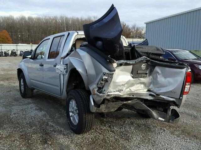 1N6AD0ER5EN744295 - 2014 NISSAN FRONTIER S SILVER photo 3