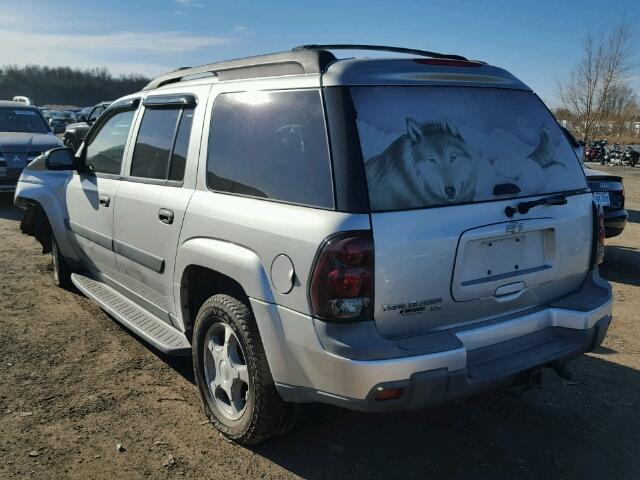 1GNET16S256163529 - 2005 CHEVROLET TRAILBLAZE SILVER photo 3