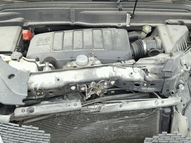 1GKLVMEDXAJ207786 - 2010 GMC ACADIA SLT SILVER photo 7