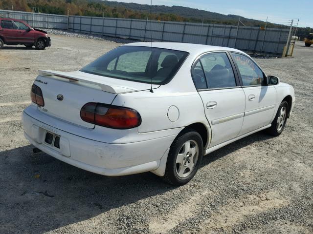 1G1NE52J52M721297 - 2002 CHEVROLET MALIBU LS 白色 照片 4