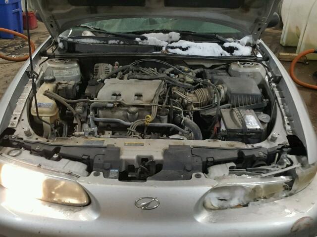 1G3NL52E74C150663 - 2004 OLDSMOBILE ALERO GL SILVER photo 7