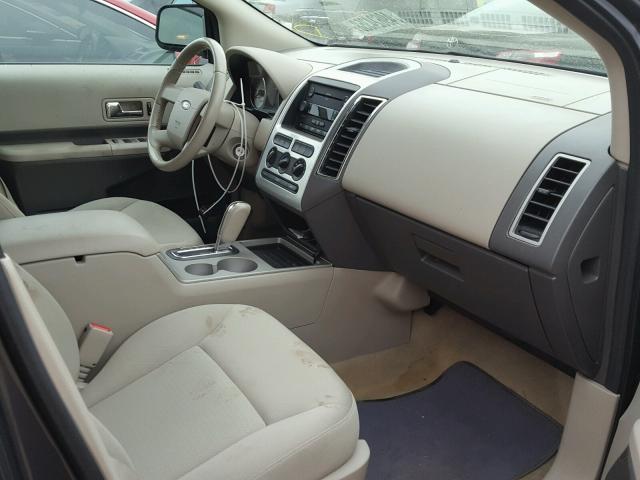 2FMDK38C07BB00292 - 2007 FORD EDGE SEL GRAY photo 5