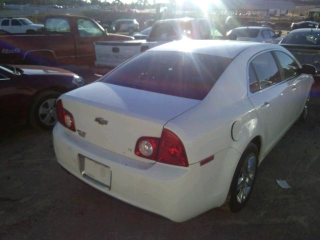 1G1ZH57B294170718 - 2009 CHEVROLET MALIBU 1LT WHITE photo 4