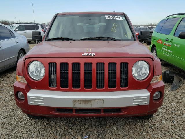 1J8FT48W28D664251 - 2008 JEEP PATRIOT LI RED photo 7