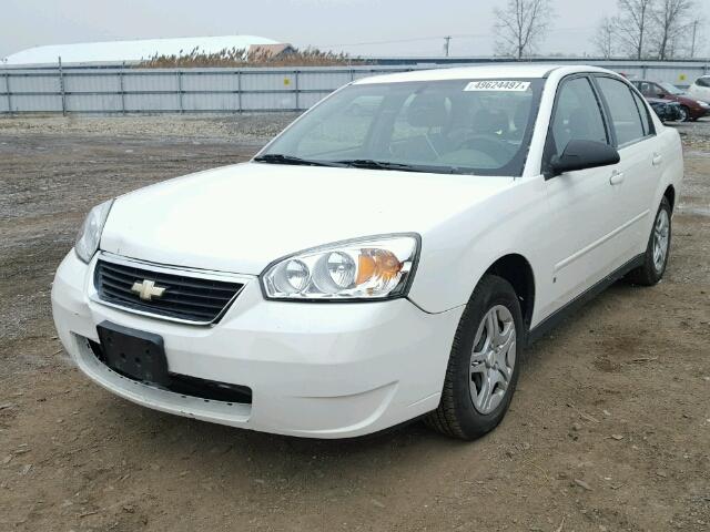 1G1ZS58F97F281822 - 2007 CHEVROLET MALIBU LS WHITE photo 2