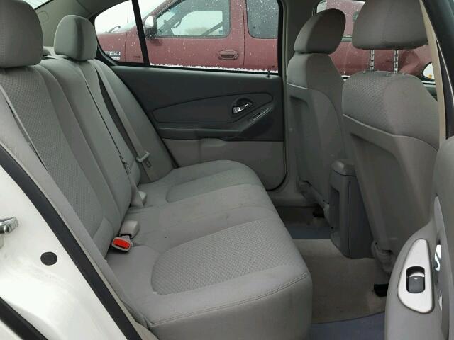 1G1ZS58F97F281822 - 2007 CHEVROLET MALIBU LS თეთრი ფოტო 6