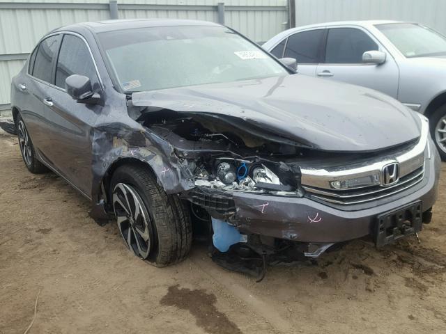 1HGCR2F00GA024729 - 2016 HONDA ACCORD EX GRAY photo 1