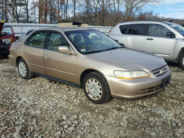 1HGCG66582A006349 - 2002 HONDA ACCORD LX BROWN photo 1