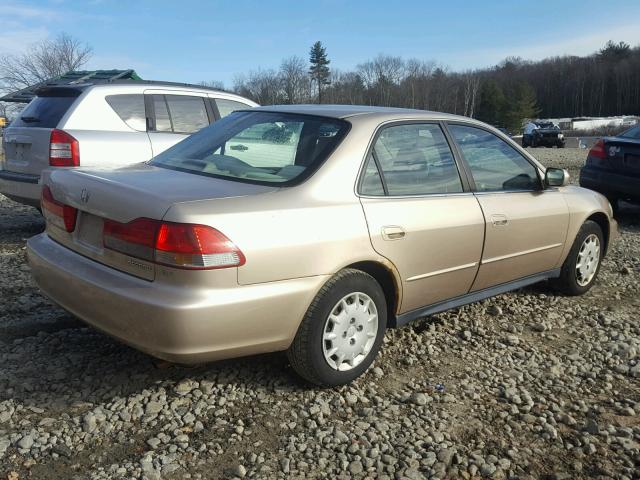 1HGCG66582A006349 - 2002 HONDA ACCORD LX BROWN photo 4