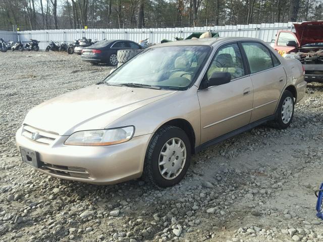 1HGCG66582A006349 - 2002 HONDA ACCORD LX BROWN photo 9