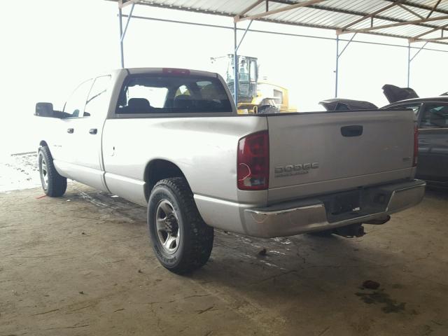 3D7KA28614G120911 - 2004 DODGE RAM 2500 S SILVER photo 3