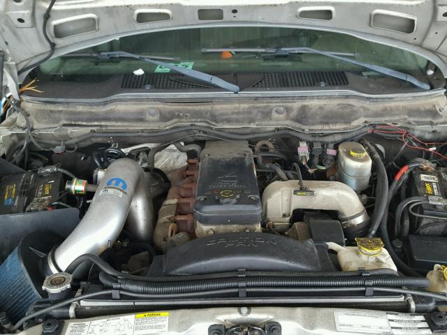 3D7KA28614G120911 - 2004 DODGE RAM 2500 S SILVER photo 7
