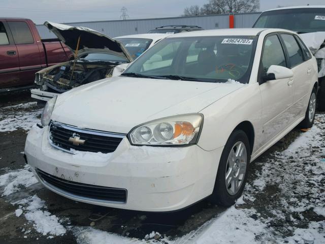 1G1ZT68N37F260863 - 2007 CHEVROLET MALIBU MAX WHITE photo 2