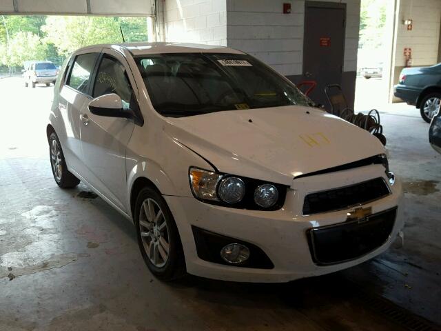 1G1JC6SH6G4127123 - 2016 CHEVROLET SONIC LT WHITE photo 1