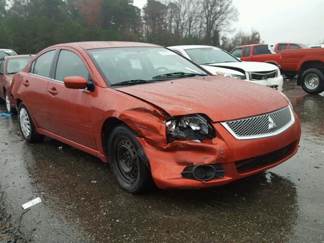 4A32B3FF0CE017434 - 2012 MITSUBISHI GALANT ES RED photo 1