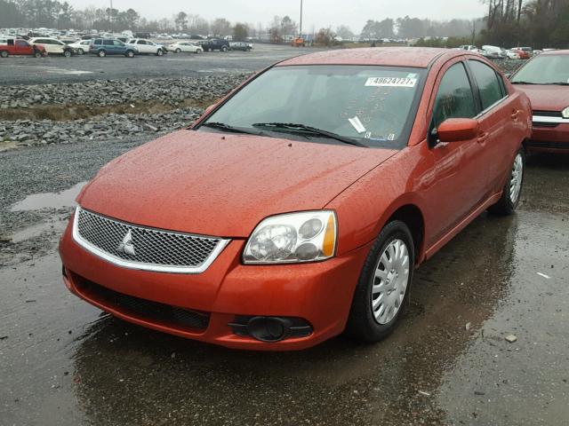 4A32B3FF0CE017434 - 2012 MITSUBISHI GALANT ES RED photo 2