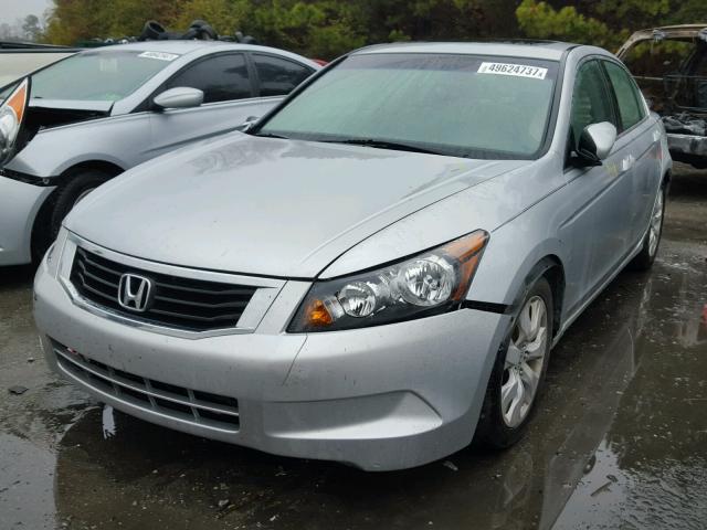 1HGCP26869A076364 - 2009 HONDA ACCORD EXL SILVER photo 2