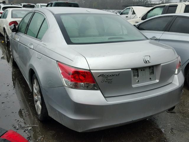 1HGCP26869A076364 - 2009 HONDA ACCORD EXL SILVER photo 3