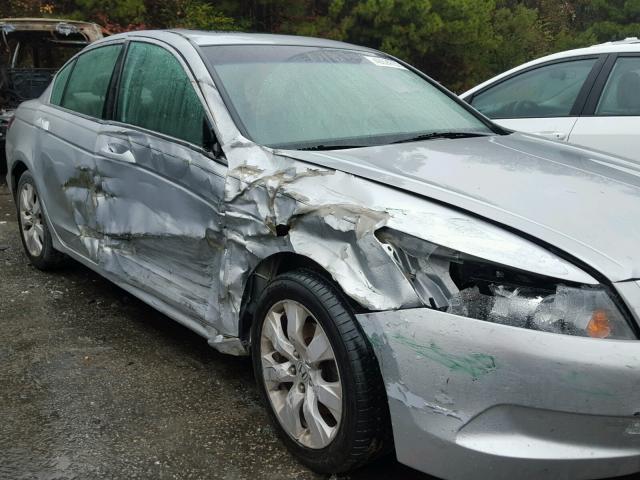 1HGCP26869A076364 - 2009 HONDA ACCORD EXL SILVER photo 9