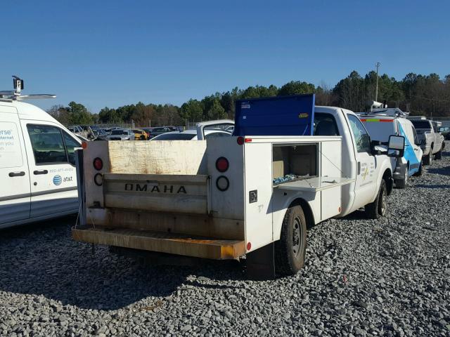 1FDBF2A64CEB69849 - 2012 FORD F250 SUPER WHITE photo 4