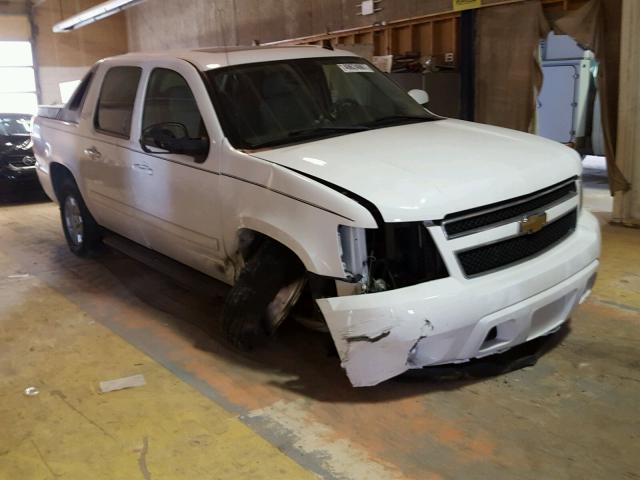 3GNFK12397G186457 - 2007 CHEVROLET AVALANCHE WHITE photo 1