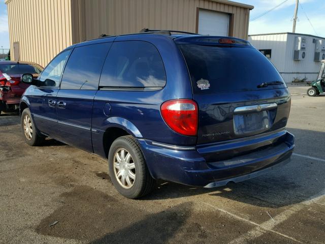 2C4GP54L05R469601 - 2005 CHRYSLER TOWN & COU BLUE photo 3