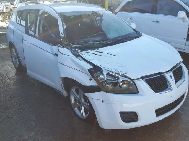 5Y2SP67089Z432129 - 2009 PONTIAC VIBE WHITE photo 1