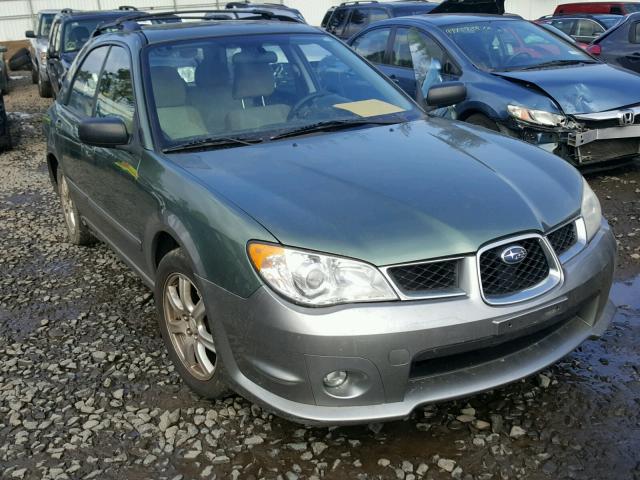 JF1GG63687H810247 - 2007 SUBARU IMPREZA OU GREEN photo 1