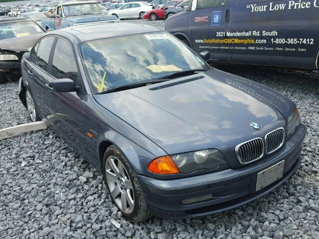 WBAAV33461FU75962 - 2001 BMW 325 I GRAY photo 1