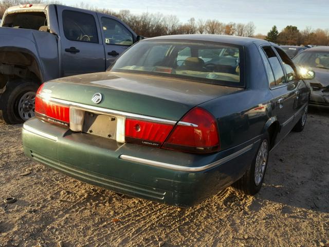 2MEFM74W8YX619432 - 2000 MERCURY GRAND MARQ GREEN photo 4