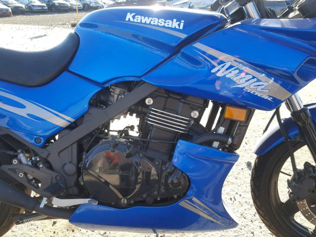 JKAEXVD189A115299 - 2009 KAWASAKI EX500 D BLUE photo 7