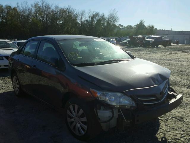 5YFBU4EE6DP122530 - 2013 TOYOTA COROLLA BA GRAY photo 1