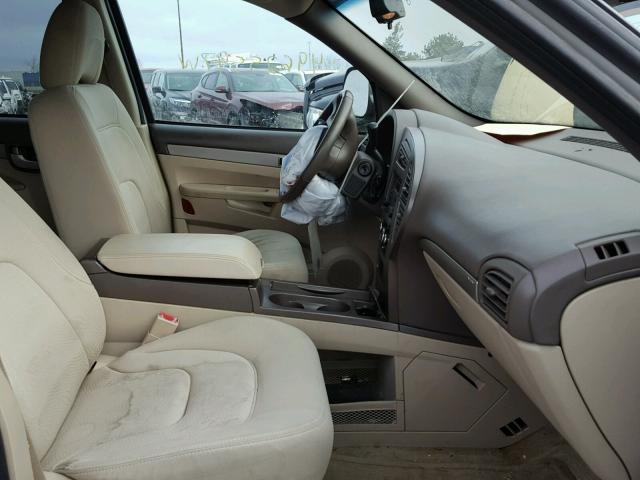 3G5DA03E75S551250 - 2005 BUICK RENDEZVOUS TAN photo 5