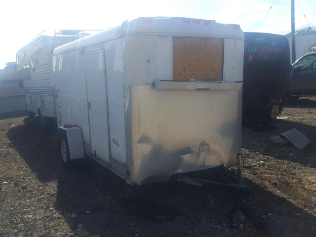 4RACS12127K017011 - 2007 UTILITY TRAILER WHITE photo 1