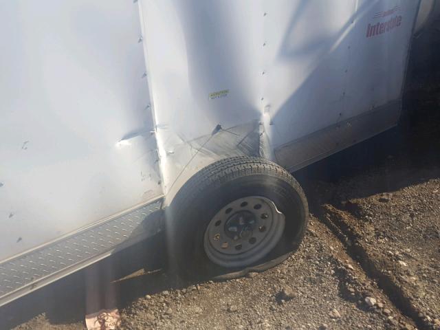 4RACS12127K017011 - 2007 UTILITY TRAILER WHITE photo 9