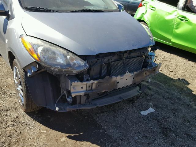 JM1DE1KZ9E0182826 - 2014 MAZDA MAZDA2 SPO 银色 照片 9