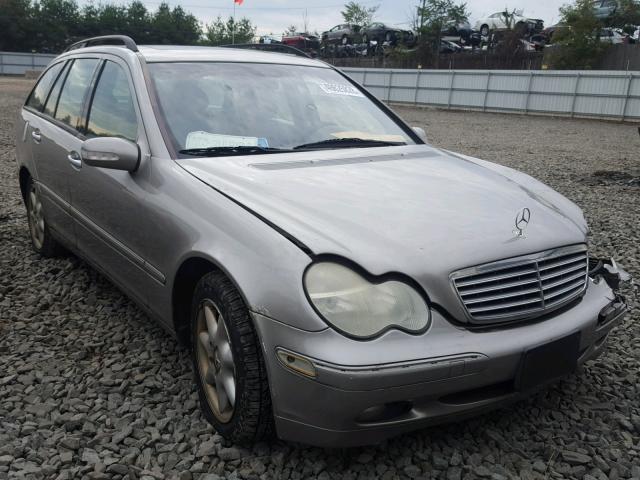 WDBRH61J63F363462 - 2003 MERCEDES-BENZ C 240 SPOR SILVER photo 1